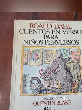 Cuentos en verso para niños perversos - Roald Dahl 1990 Altea (Light Ex-Lib)